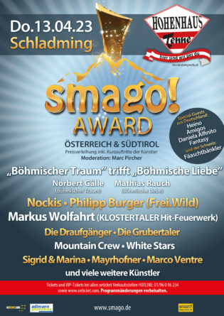 smago Award Schladming Markus Wolfahrt Plakat